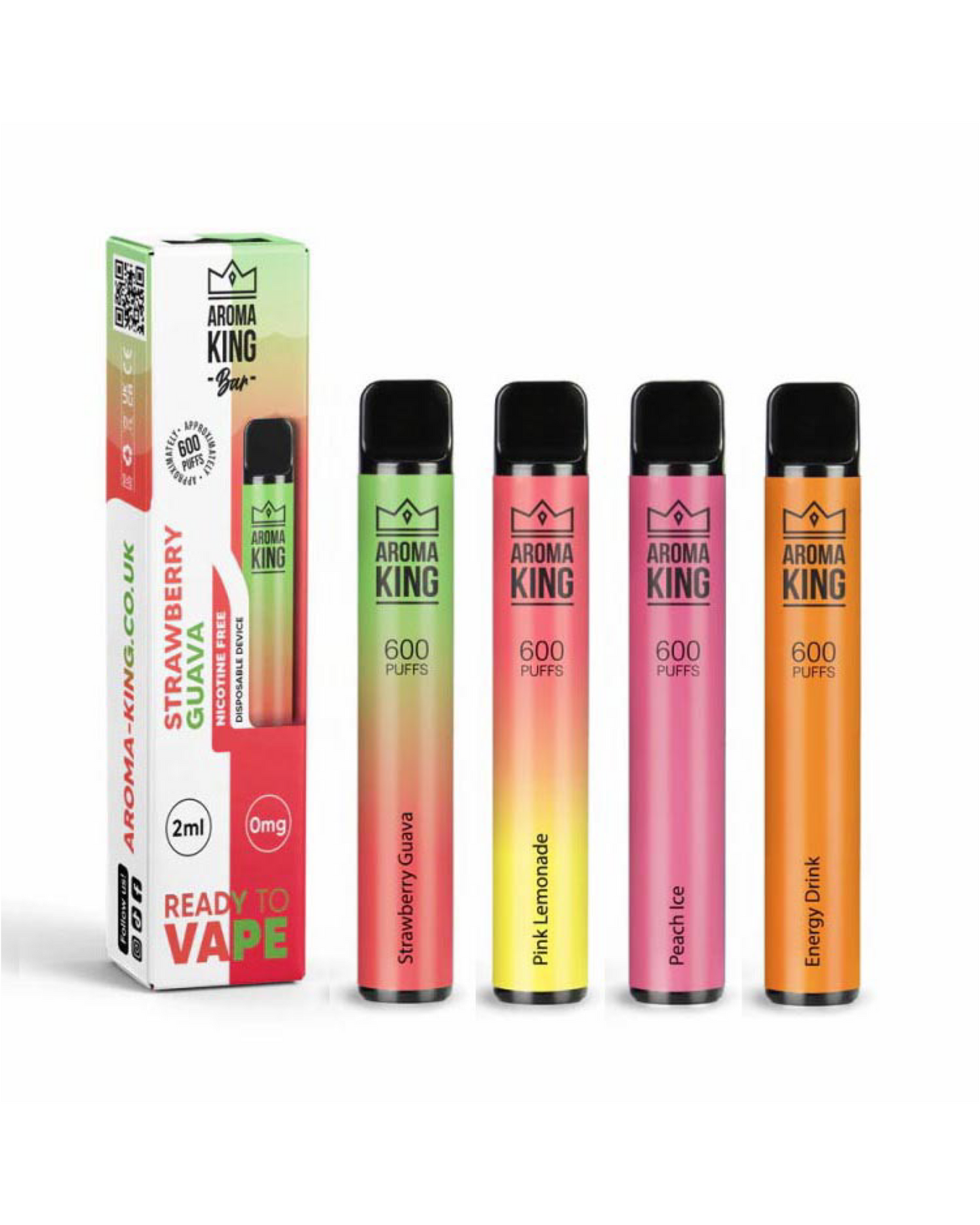 AROMAKING 600 PUFFS - VAPEPEN - EINWEG - OHNE NIKOTIN