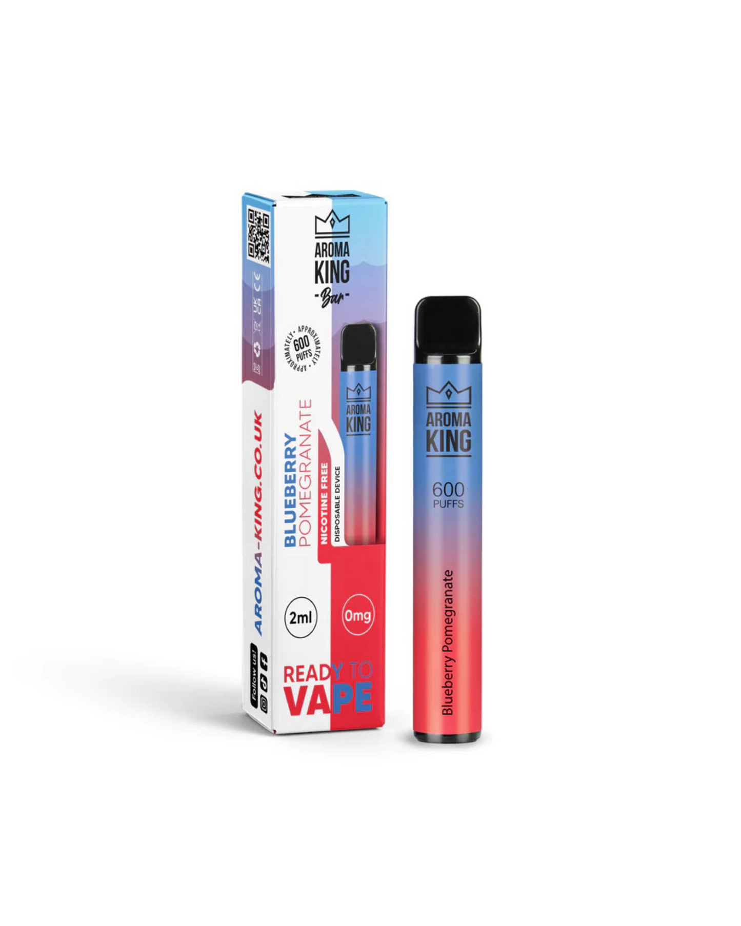 Aroma King Vapepen- Nikotinfrei - 600 PUFFS