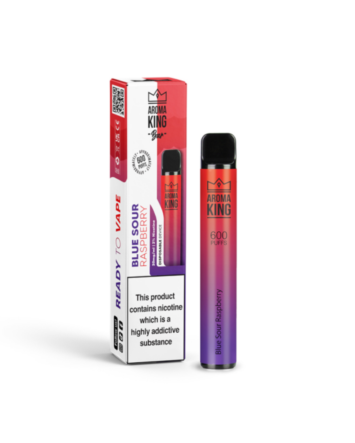 Aroma King Vapepen- Nikotinfrei - 600 PUFFS